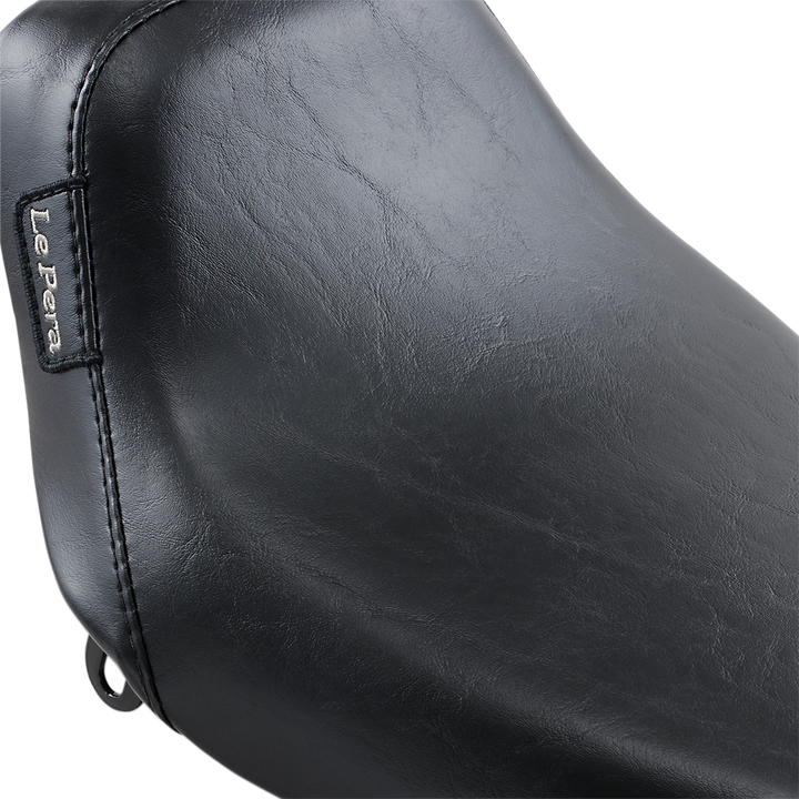 LE PERA Bare Bones Solo Seat - Smooth - Black - FX/FL '64-'84 LN-002
