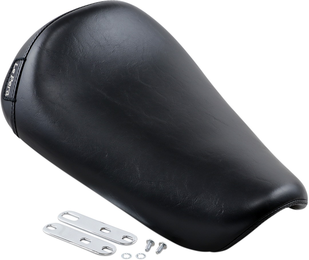 LE PERA Bare Bones Solo Seat - Smooth - Black - XL '82-'03 LG-006