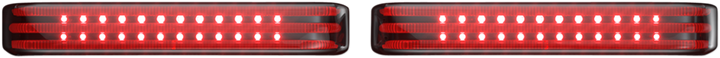 CUSTOM DYNAMICS Saddlebag LED Lights - Sequential - Black/Smoke PB-SBSEQ-BCM-BS