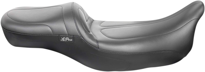 LE PERA Maverick Daddy Long Legs Seat - Black - Stitched - FL '08-'23 LK-957DLT