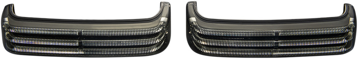 CUSTOM DYNAMICS Saddlebag LED Lights - Sequential - Black/Smoke PB-SBSEQ-BCM4BS