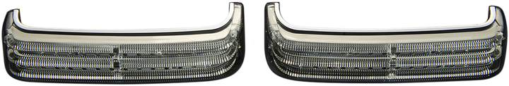 CUSTOM DYNAMICS Saddlebag LED Lights - Sequential - Chrome/Smoke PB-SBSEQ-BCM4CS
