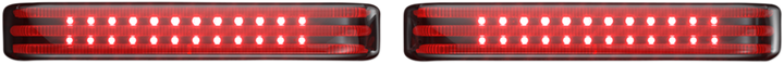 CUSTOM DYNAMICS Saddlebag LED Lights - Sequential - Chrome/Smoke PB-SBSEQ-HD-CS