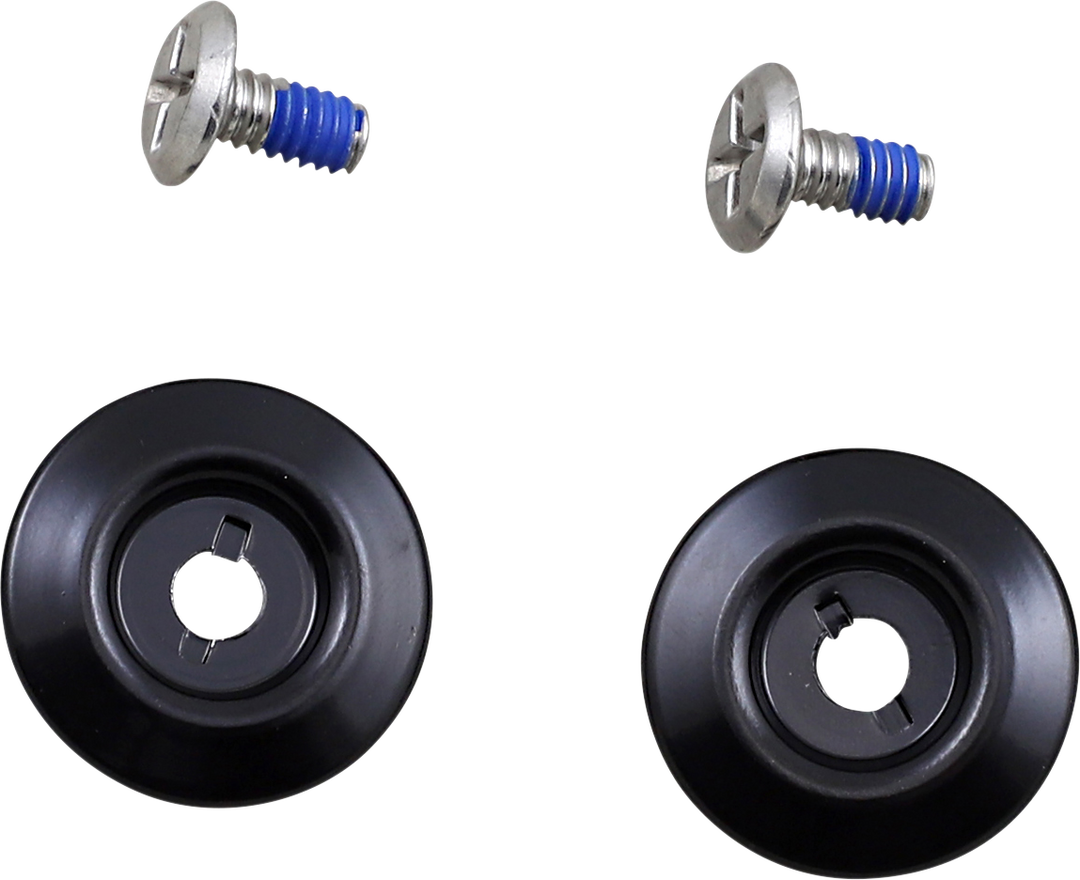 BILTWELL Gen 2 Hardware Kit - SS Screw - Black Baseplate 0034-150-68