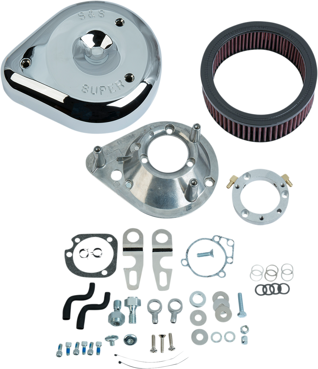 S&S CYCLE Teardrop Air Cleaner - Chrome 170-0306E