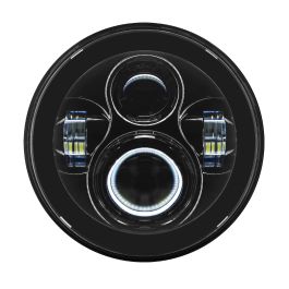 7" LED Blackout Headlight (Daymaker Replacement) for Harley® Touring & Softail
