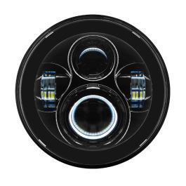 7" LED Black Headlight for Harley® Softail '18-'26