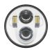 5 3/4" LED Chrome Headlight for Harley® Sportster, Dyna , Softail & Indian Motorcycles®