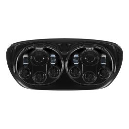 Dual LED Blackout Headlight for Harley® Road Glide '98-'13
