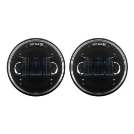 Blackout 4.5" LED Auxiliary Passing Lamps for Harley® & Indian®
