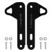 HOGWORKZ® Trailer Tie Down Brackets for Harley® Touring '97-'23 | Black