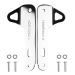 HOGWORKZ® Trailer Tie Down Brackets for Harley® Touring '97-'23 | Chrome