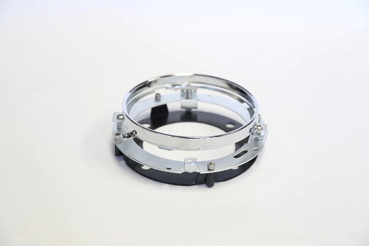 RWD 7" Round Headlight Ring And Adapter For FXR Fairing