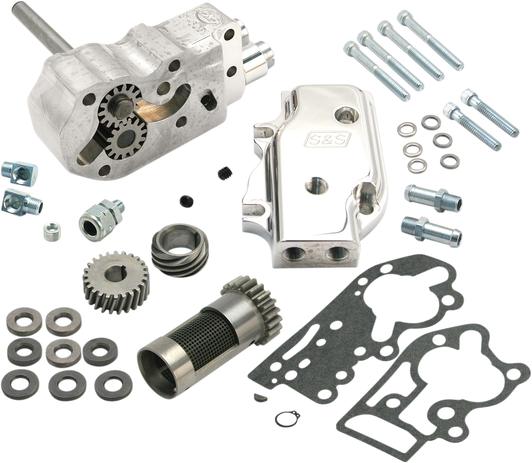S&S CYCLE Oil Pump with Gears - Standard Cover - '92-'99 Big Twin 31-6296