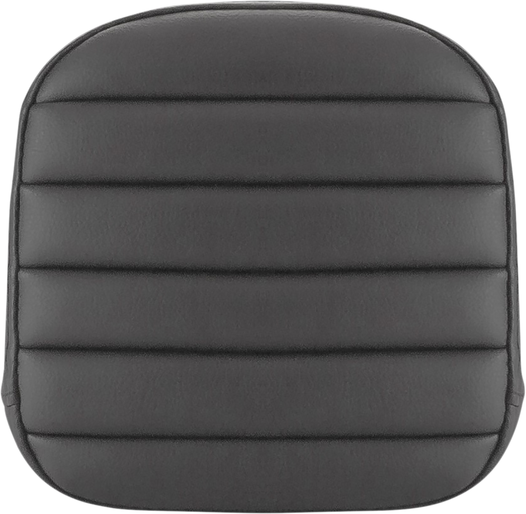 SADDLEMEN Sissy Bar Pad - Tuck-n-Roll - Black - FL/FX '97-'23 040746