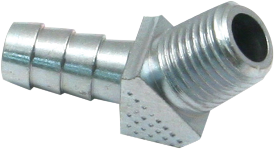 S&S CYCLE Elbow - 45° - 1/4"-18 NPTF x .375" 50-8113