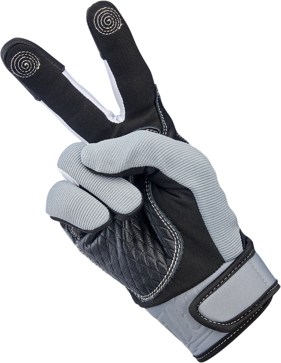 Biltwell Baja Gloves - Gray