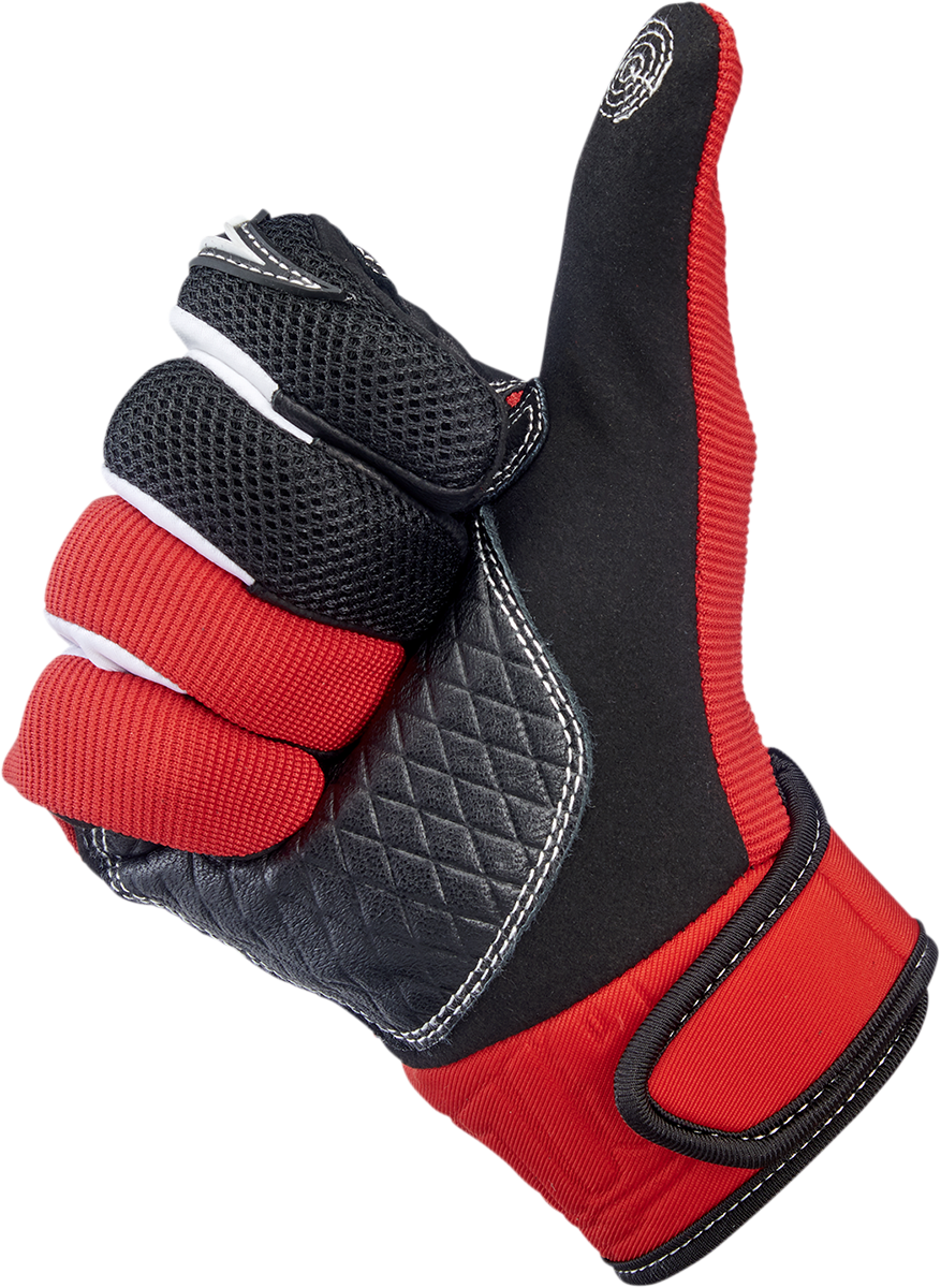 Biltwell Baja Gloves - Red