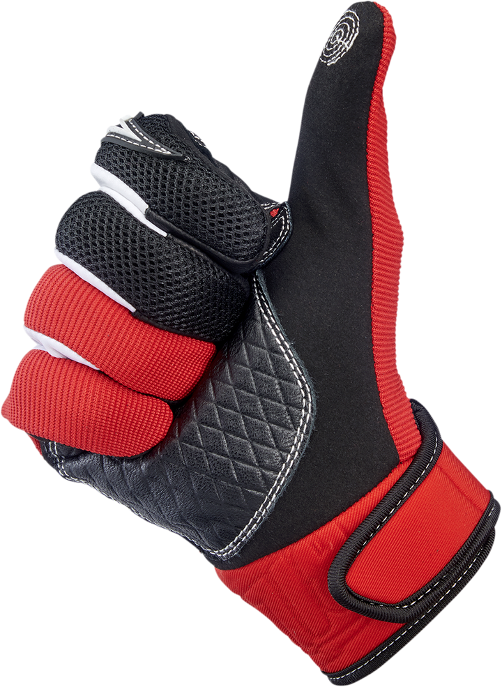 Biltwell Baja Gloves - Red