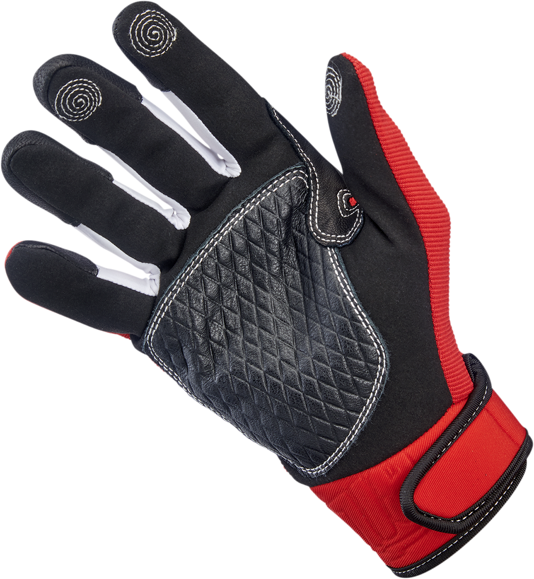 Biltwell Baja Gloves - Red