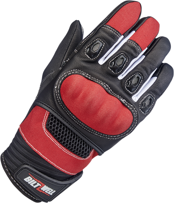 Biltwell Bridgeport Gloves - Red