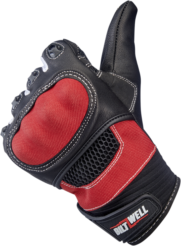 Biltwell Bridgeport Gloves - Red
