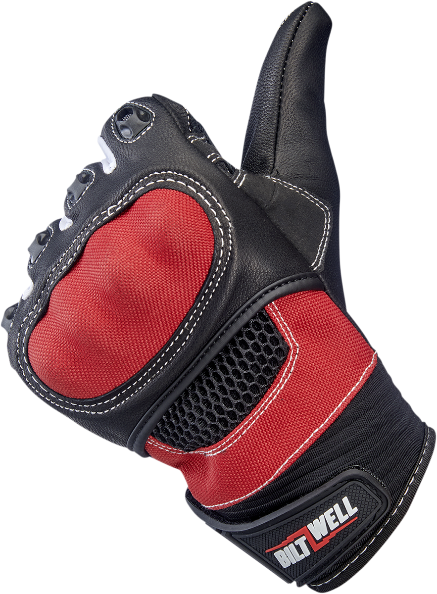 Biltwell Bridgeport Gloves - Red
