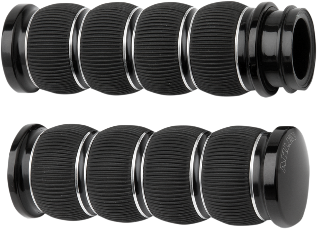ARLEN NESS Fusion Ring Leader Grips - TBW - Black 07-315