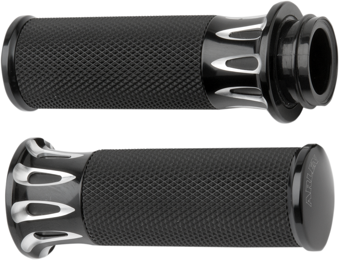 ARLEN NESS Fusion Deep Cut Grips - TBW - Black 07-319