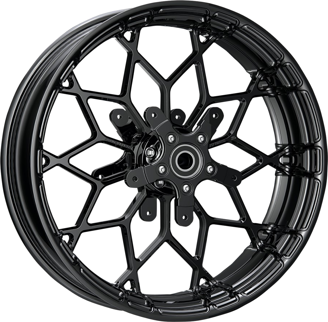 ARLEN NESS Wheel - Fat Factory - Forged - Front/Dual Disc - Black - 18x5.5 91-650