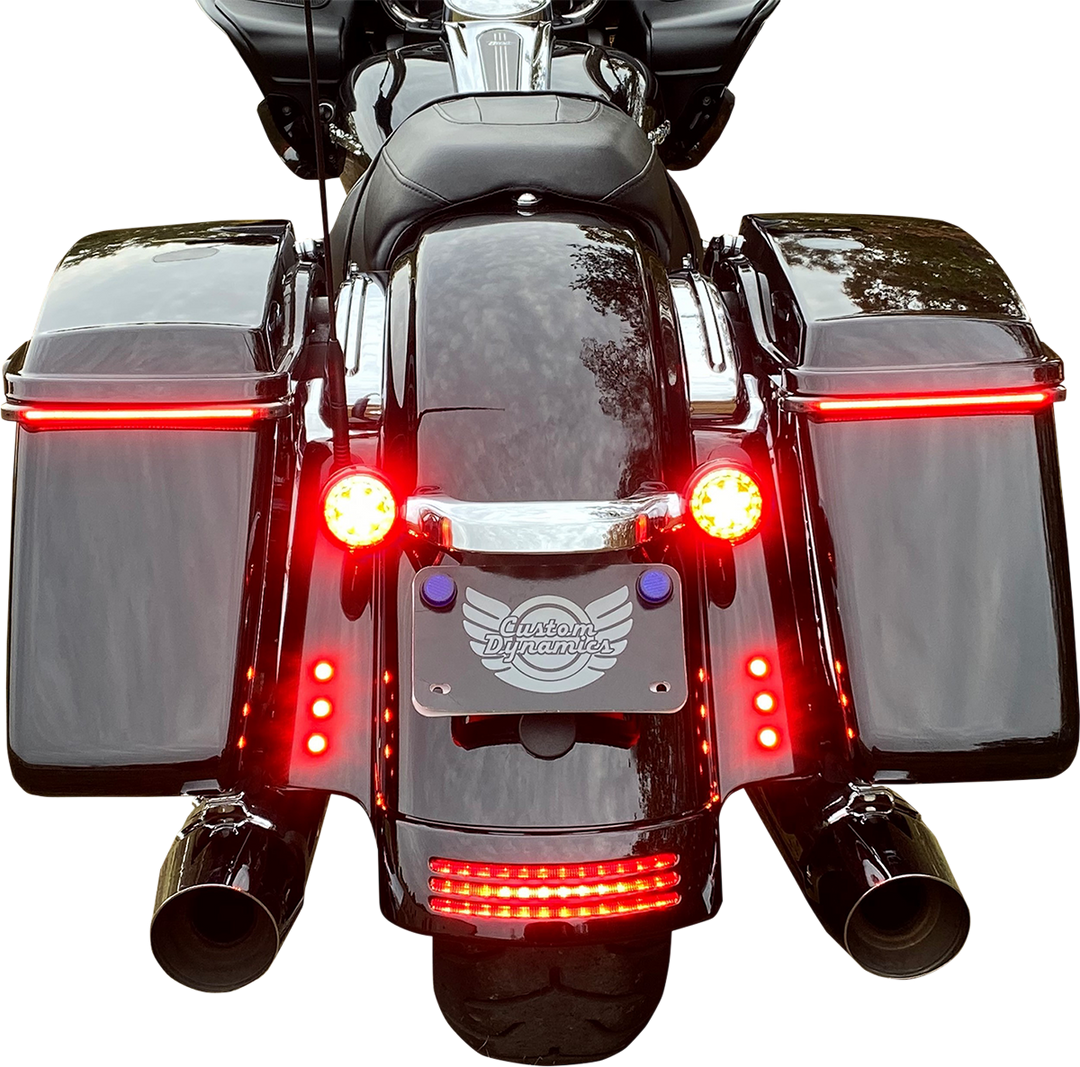 CUSTOM DYNAMICS LED Lights - Red - Polished CD-BOLT-R2-P