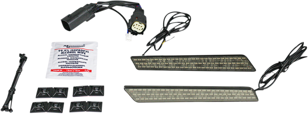 CUSTOM DYNAMICS Saddlebag Light - Smoke Lens CD-LATCH-DC-S