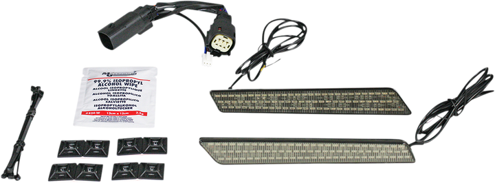CUSTOM DYNAMICS Saddlebag Light - Smoke Lens CD-LATCH-DC4-S