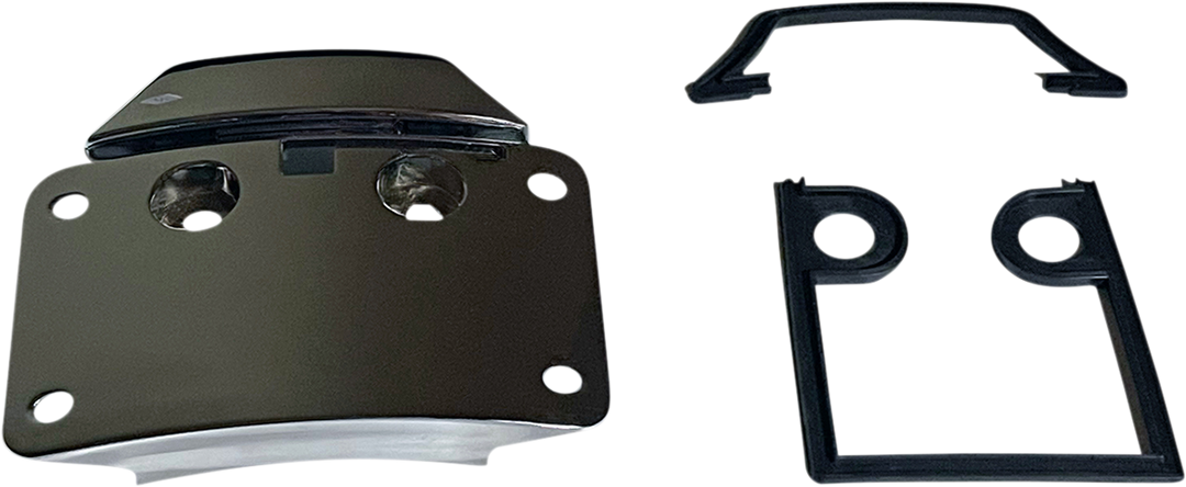CUSTOM DYNAMICS License Plate Mount - Chrome CD-CVO-MOUNT-C