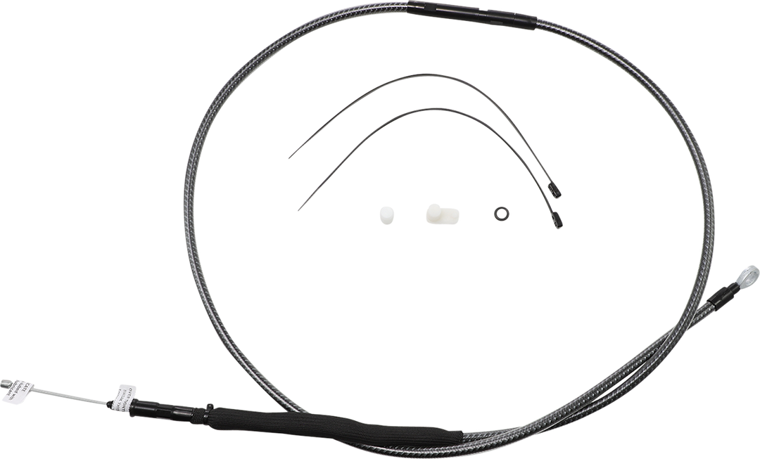 MAGNUM SHIELDING High-Efficiency Polished KARBONFIBR Clutch Cable - 68-11/16" 722812