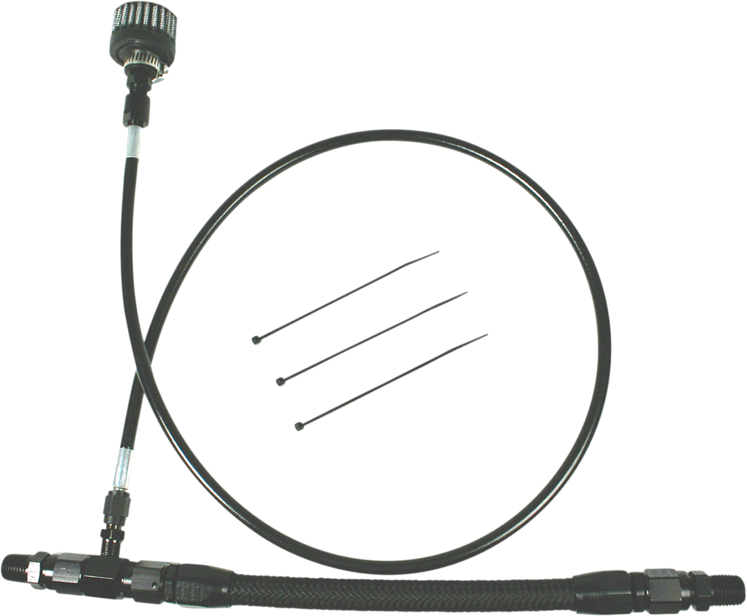 FEULING PARTS Oil Tank Breather Kit - Black - 02'-06' Touring 3081