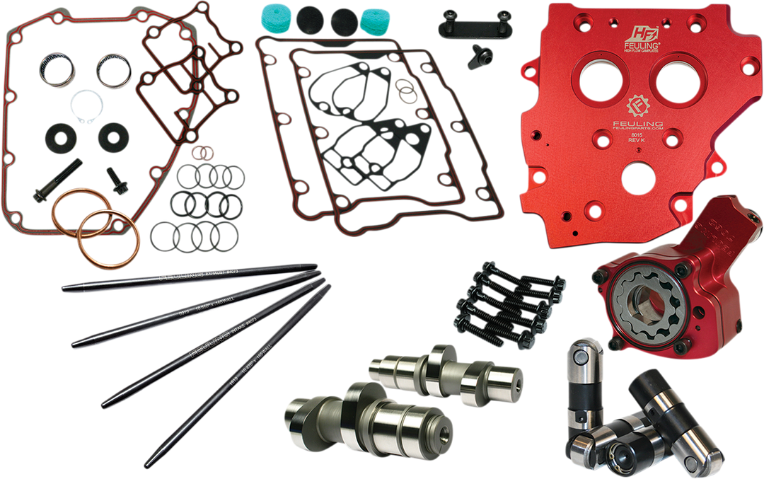 FEULING PARTS Camchest Kit - Race Series® - Reaper 630 - Gear Drive - w/One Piece Pushrods - Twin Cam '07-'17 7211P