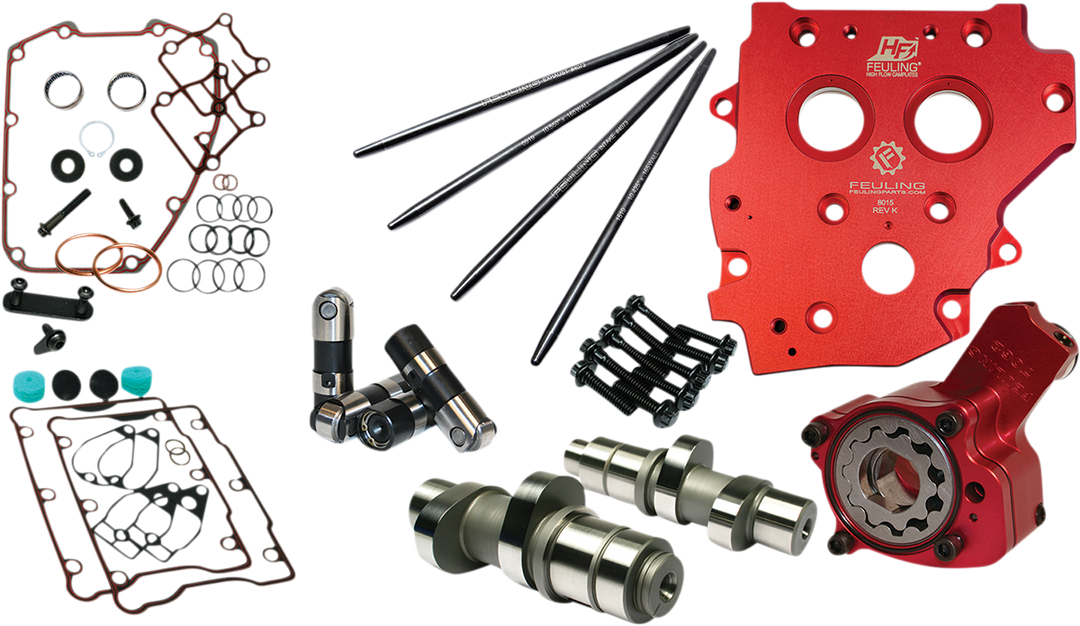 FEULING PARTS Camchest Kit - Race Series® - Reaper 574 - Gear Drive - w/One Piece Pushrods - Twin Cam '07-'17 7217P