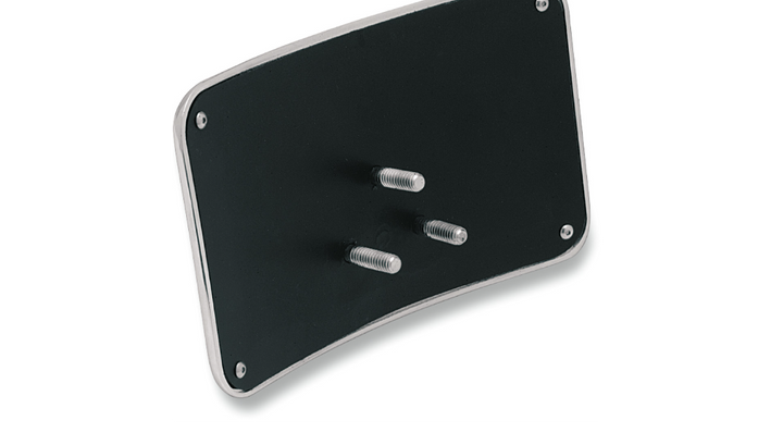 DRAG SPECIALTIES License Plate Mount - 3 Hole - Chrome 78070114