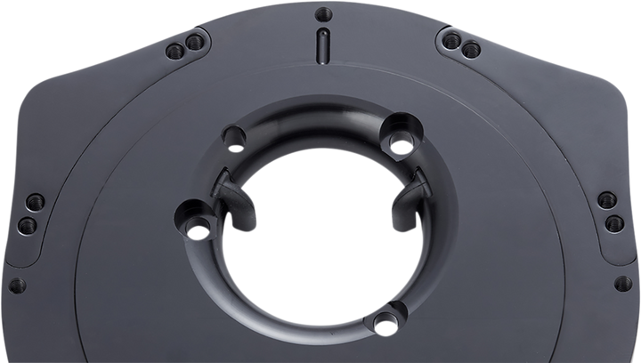 ARLEN NESS Replacement Breather Bolt Cover Plate - Inverted/Method/Clear Tear/Sidekick - Left - Black 600-052