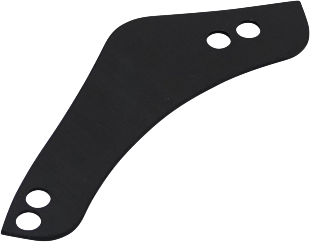 ARLEN NESS Replacement Breather Bolt Cover Plate - Inverted/Method/Clear Tear/Sidekick - Left - Black 600-052