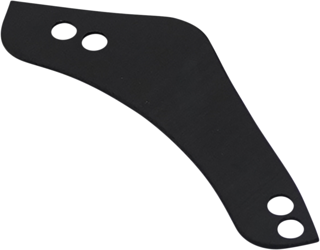 ARLEN NESS Replacement Breather Bolt Cover Plate - Inverted/Method/Clear Tear/Sidekick - Left - Black 600-052