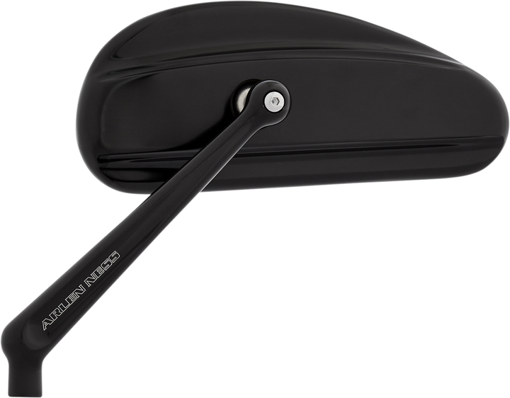 ARLEN NESS Mirrors - Downdraft - Side View - Elongated - Black 510-026