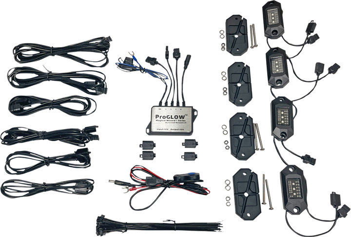 CUSTOM DYNAMICS Rock Lights Kit - Color Changing CD-ROCK-KIT