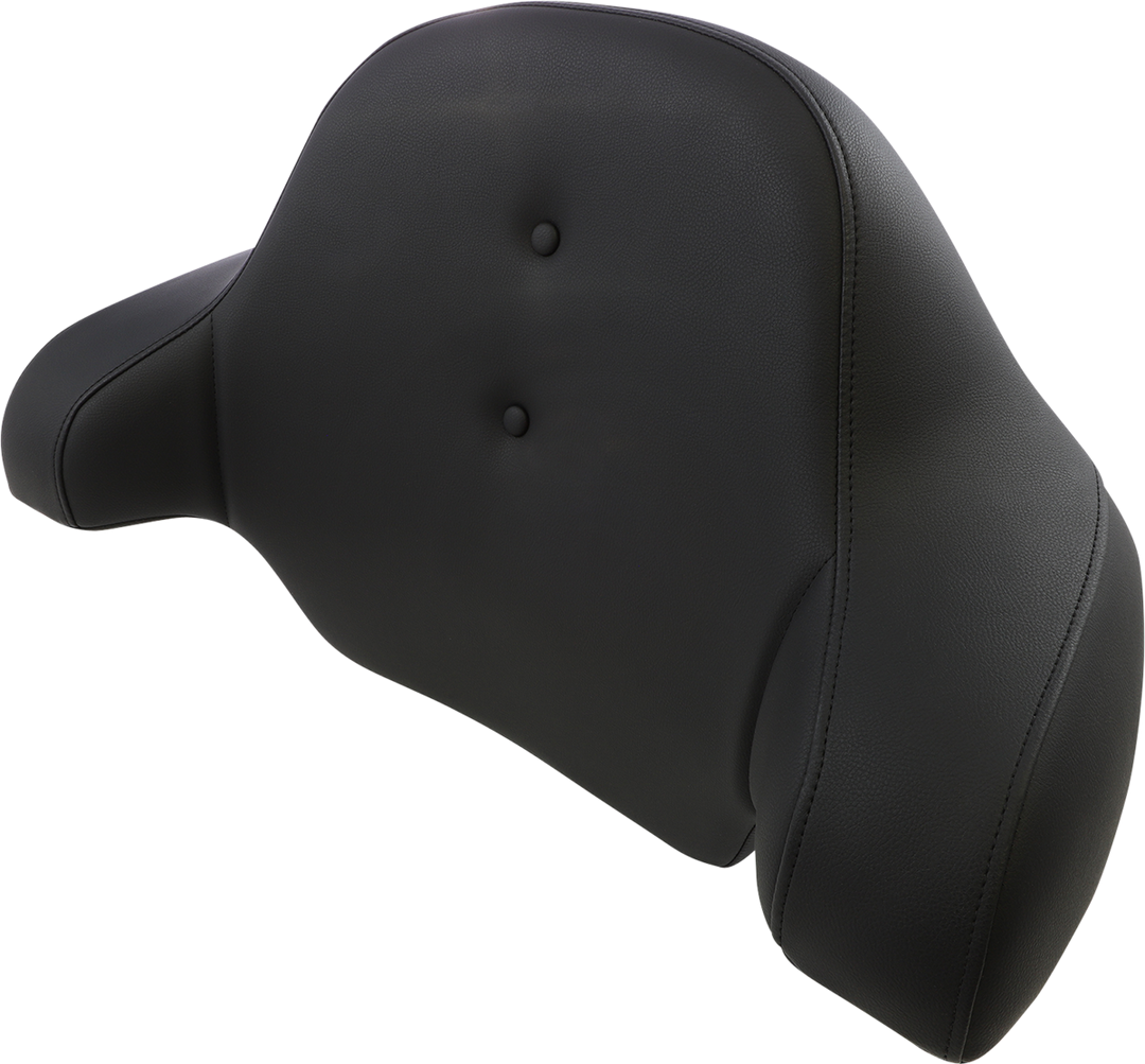 SADDLEMEN King Tour-Pak® Backrest Pad - RoadSofa - Pillow Top - Black - FL '14-'23 814-07-TPACK-PT