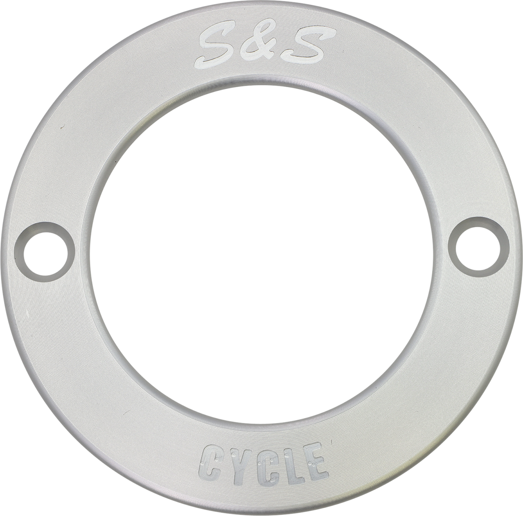 S&S CYCLE Air Cleaner Ring Cover - Stealth - Chrome 170-0502
