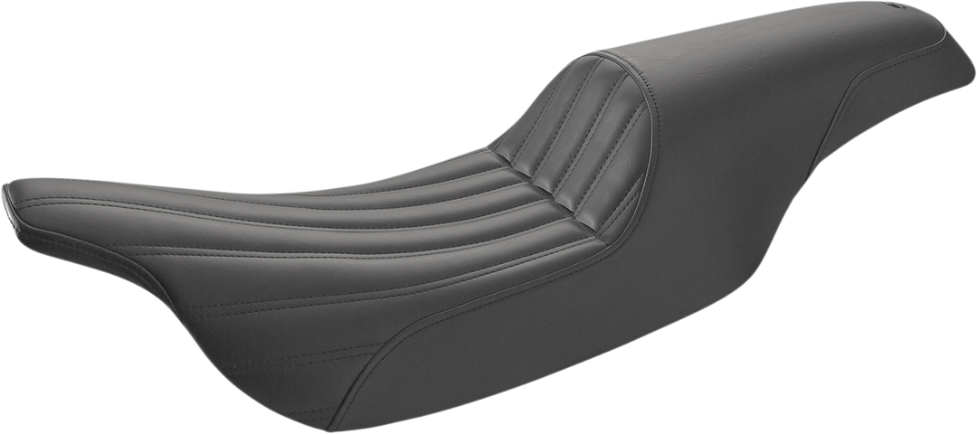 SADDLEMEN Knuckle Profiler™ Seat - Black - FLH/FLT '97-'07 897-07-047K