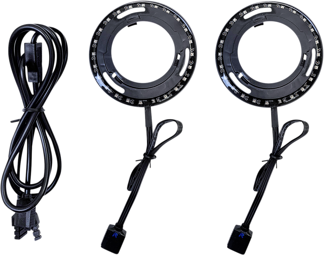 CUSTOM DYNAMICS ProGLOW™ Speaker Light - Upper Fairing PG-SPEAKER-F-1