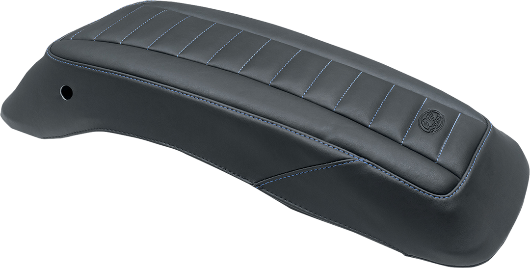 MUSTANG Saddlebag Lid Covers - Black/Blue - FL '14-'24 77640SB