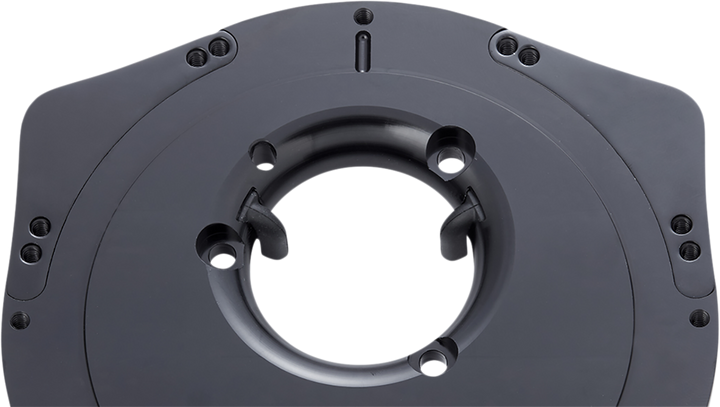 ARLEN NESS Replacement Breather Bolt Cover Plate - Inverted/Method/Clear Tear/Sidekick - Left - Black 600-060